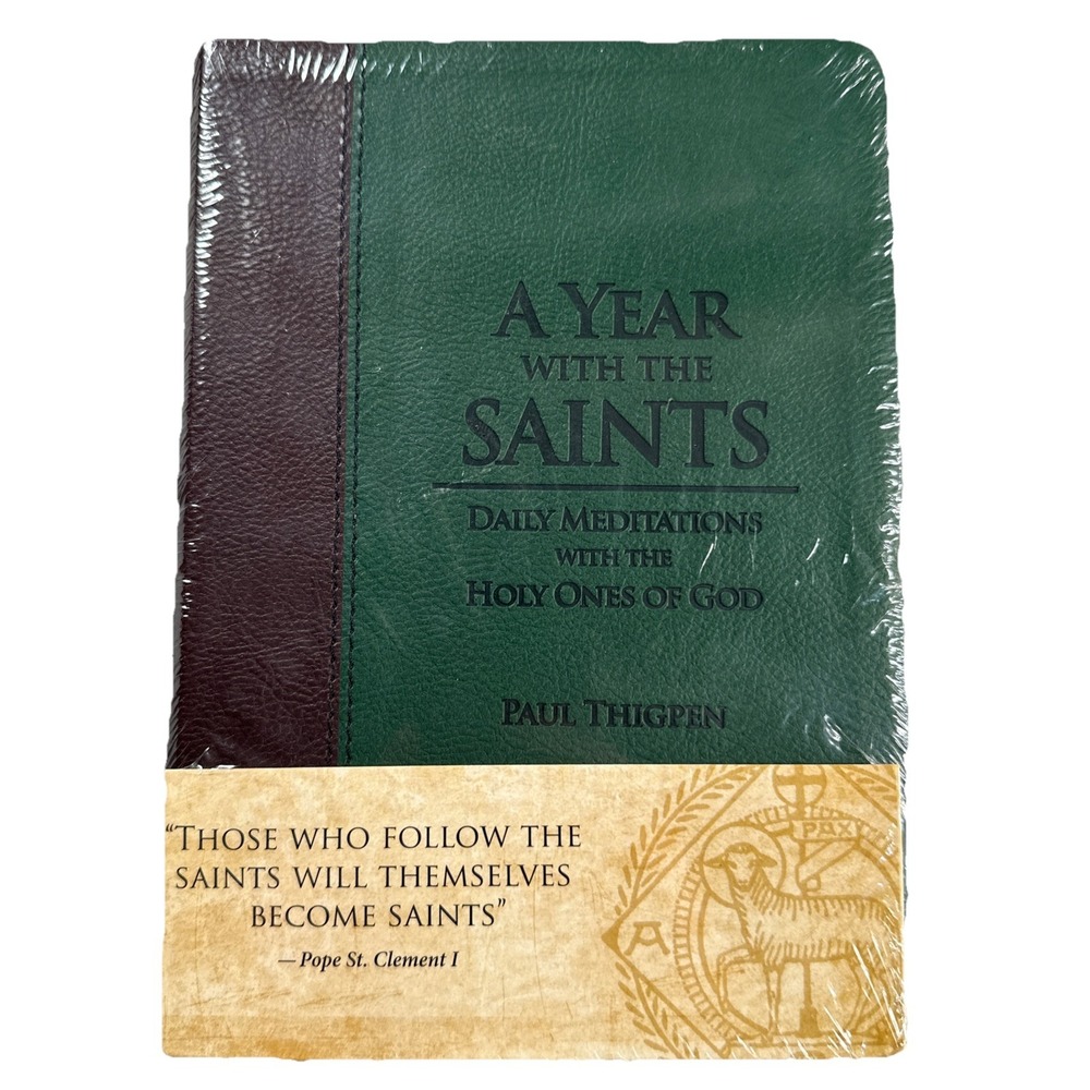 A Year with the Saints Daily Meditations with the Holy Ones by Paul Thigpen NEW